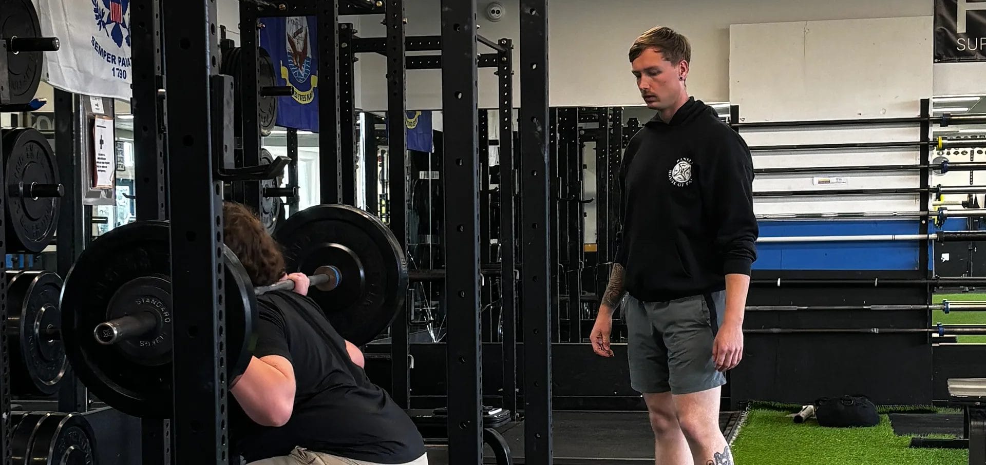 Personal training at the Gig Harbor Strength & Fitness